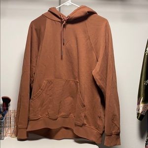 Tan hoodie sweatshirt